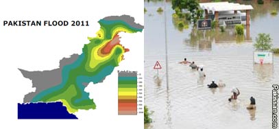 Pakistan rain / flood 2011 