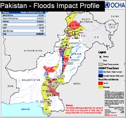 Pakistan - Floods Impact Profile